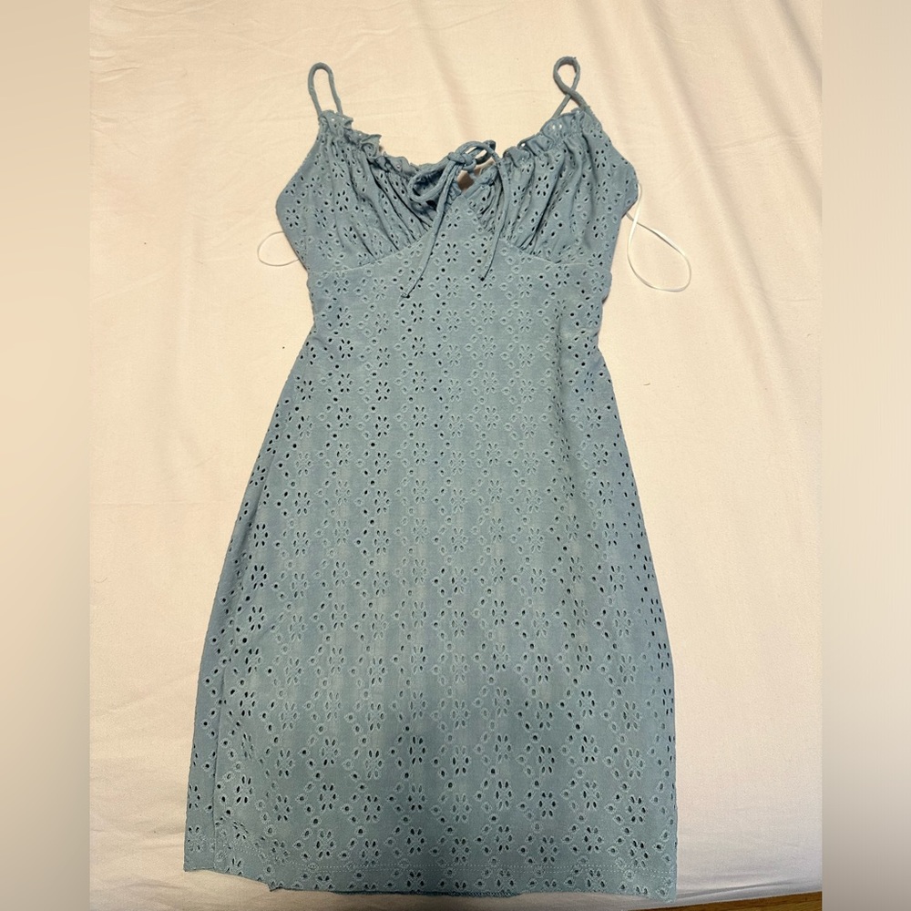 BNWT blue mini dress